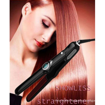 Professional Flat Iron by Showlis Best Ceramic Flat Iron for Any Grade Hair - High Heat and Comes in a Beautiful Designer GIF